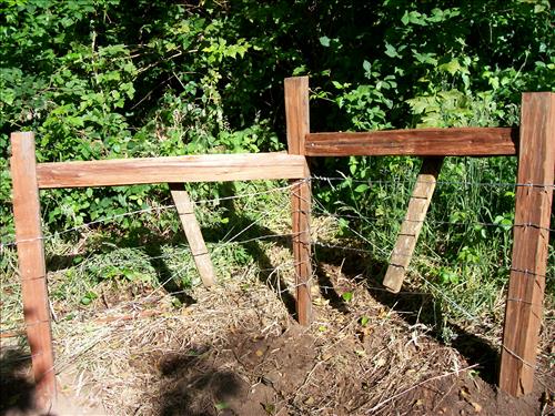 Orick Hill Fence Repair 2010