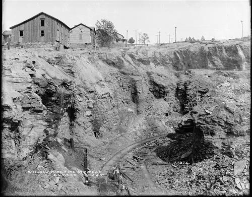 A1351-1359--Taylor, PA--National Mine--Stripping of Mine Fire Area [1917.06.04]