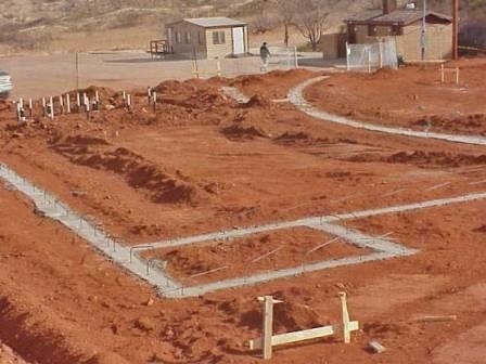 Construction of Alibates contact station.