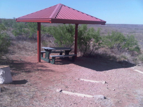 Trailhead for the Alibates Flint Quarries tour