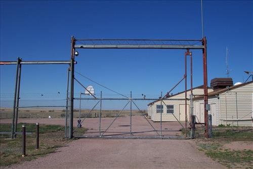 HS 113 Delta-01 Front Gate at Minuteman Missile NHS