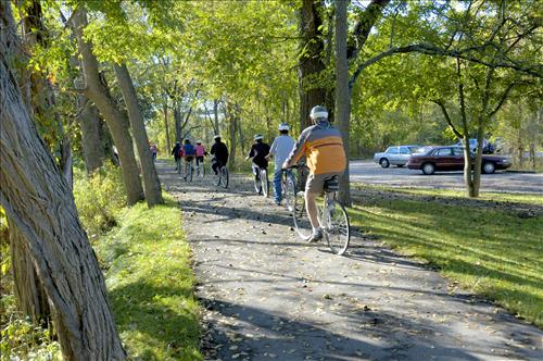 Cycling Schools towpath ride in Cuyahoga Valley National Park