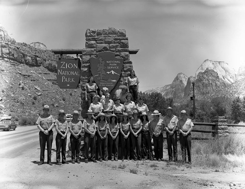 Personnel, 1981: naturalist division, Student Conservation Association (SCA), Zion Natural History Association (ZNHA).