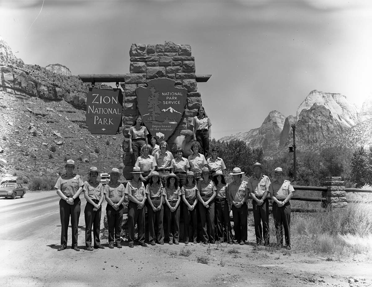 Personnel, 1981: naturalist division, Student Conservation Association (SCA), Zion Natural History Association (ZNHA).