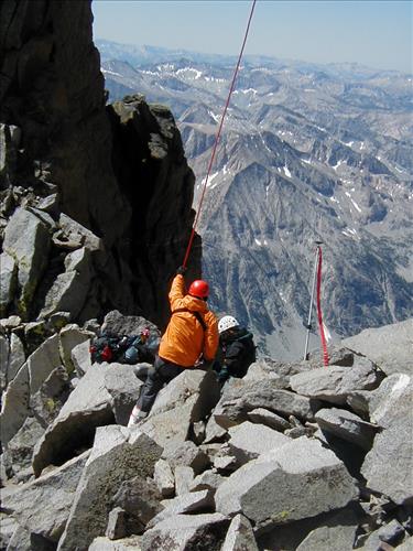 Helicopter and rescue operations on the Starlight SAR, Sequoia and Kings Canyon National Parks, summer 2004