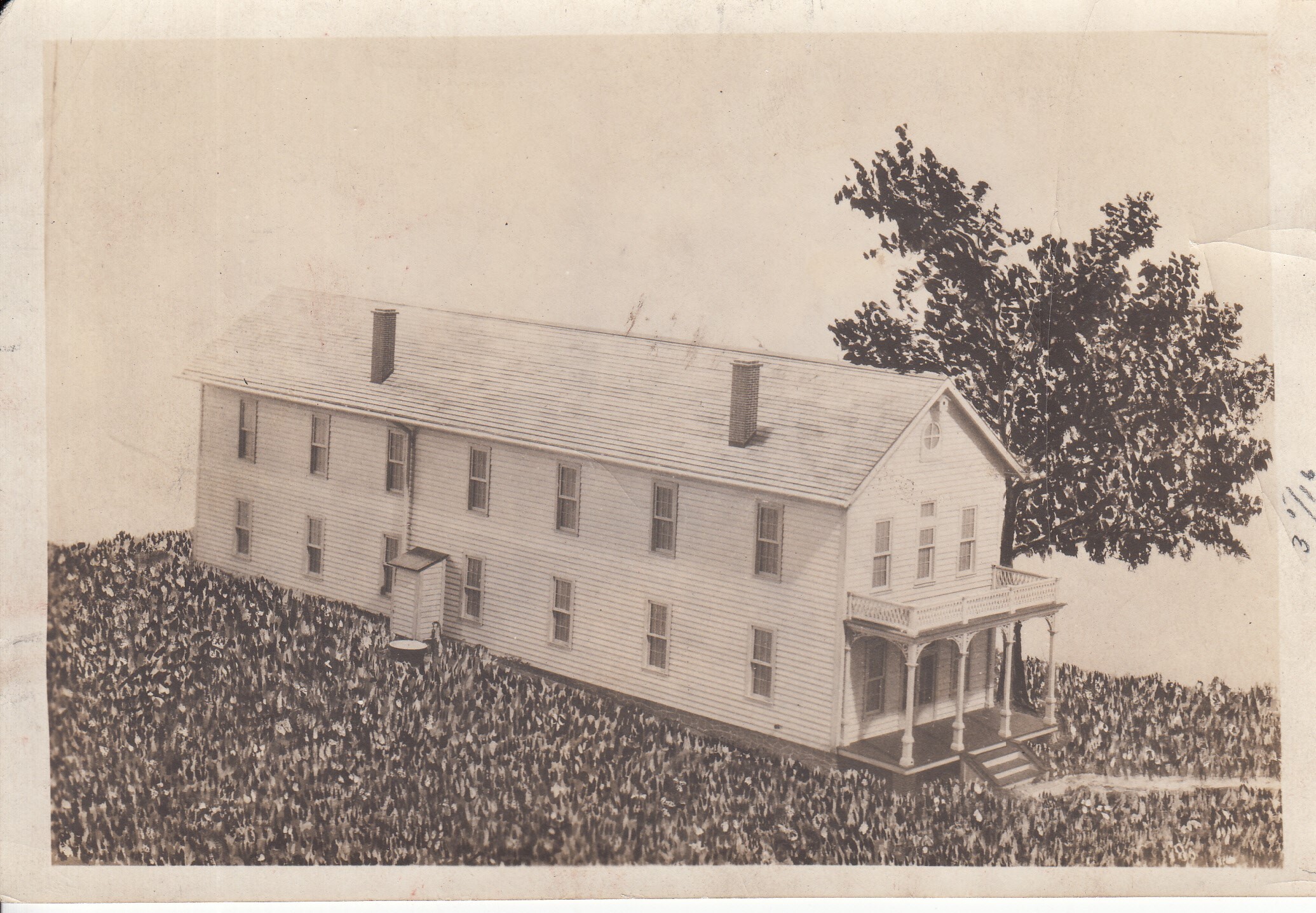 Model of a Menlo Park Laboratory building.
