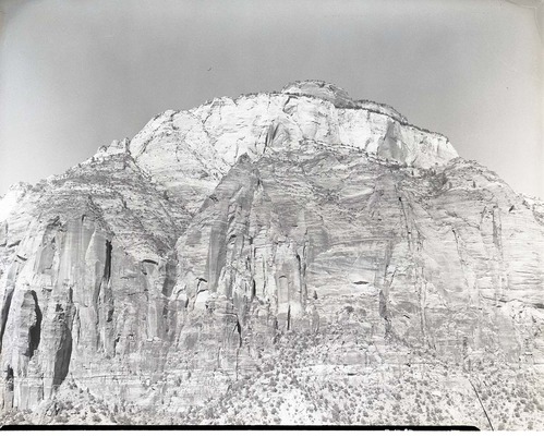 Exhibit #7: Zion-Mt. Carmel Highway tunnel road at the switchbacks.