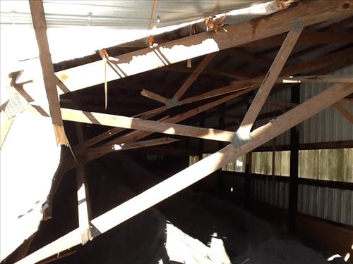 Furnessville Pole Barn Emergency Repair