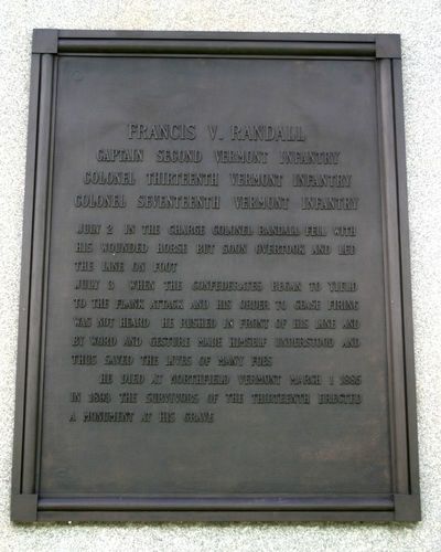 13th Vermont Infantry Monument