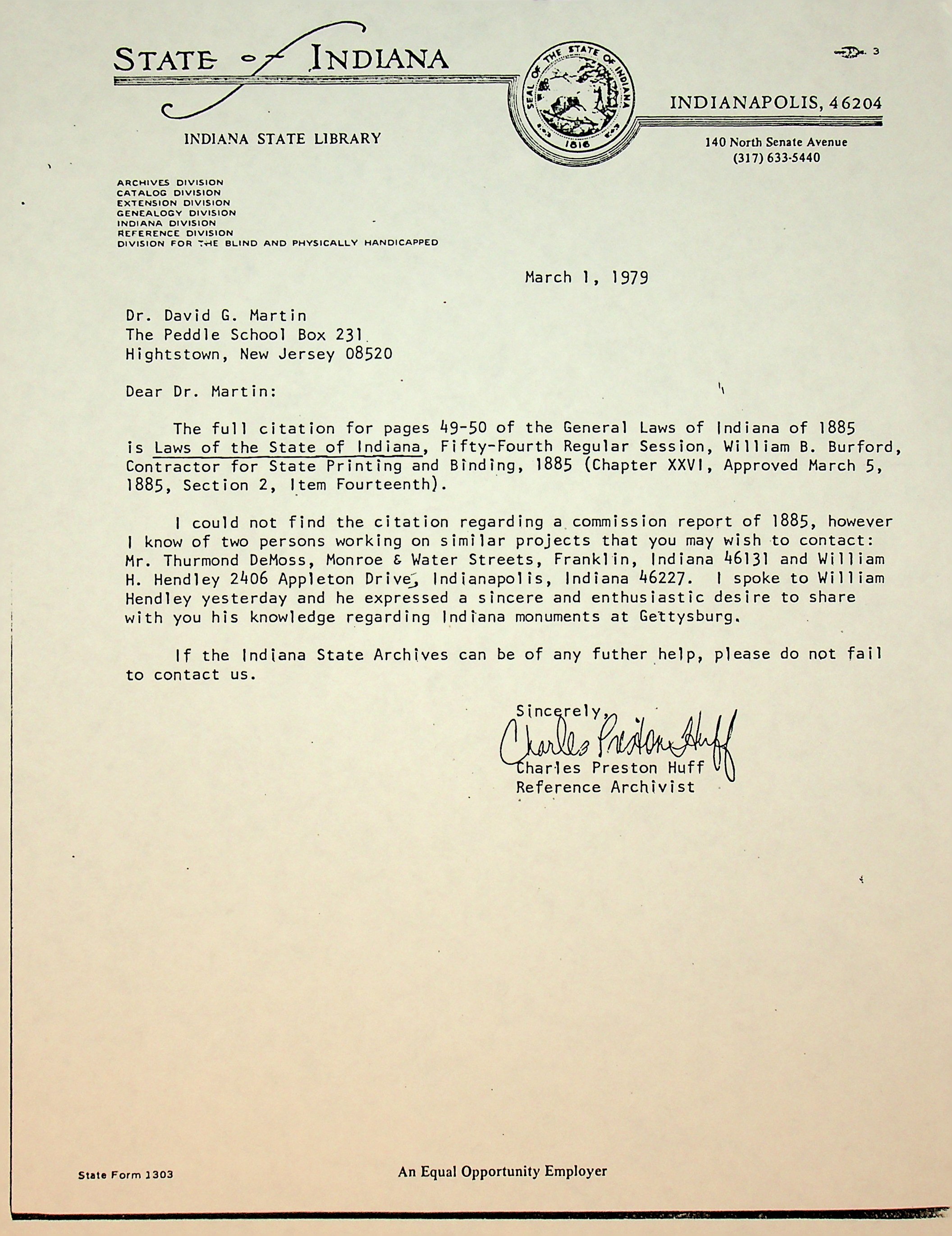 Typed Document