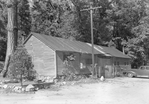 Buildings to be moved at Yosemite Lodge.