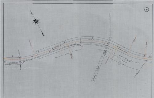 52421.LK--Property Map--Warren Railroad--Washington to Bridgeville, NJ