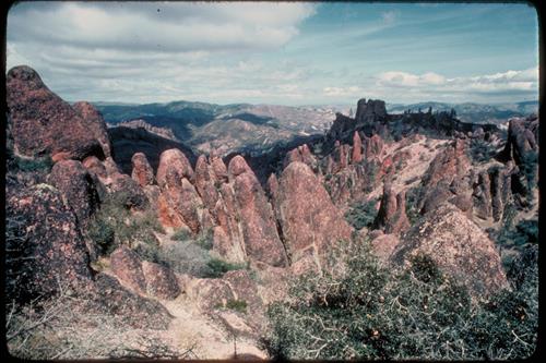 Views at Pinnacles National Monument, California