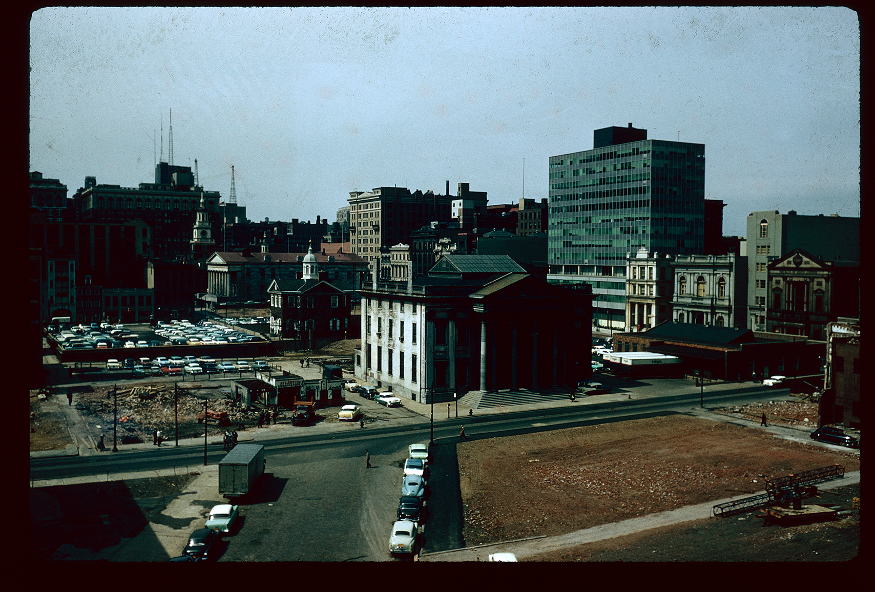 Area A - Looking West From Roof of Seaman's Inst