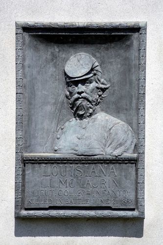 Lt. Colonel L. L. McLaurin Relief Portrait