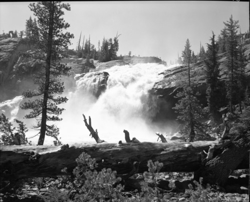 White Cascade. Near Glen Aulin H. S. C.