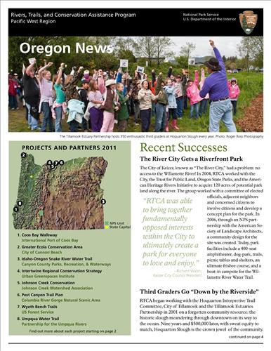 RTCA 2011 Oregon News