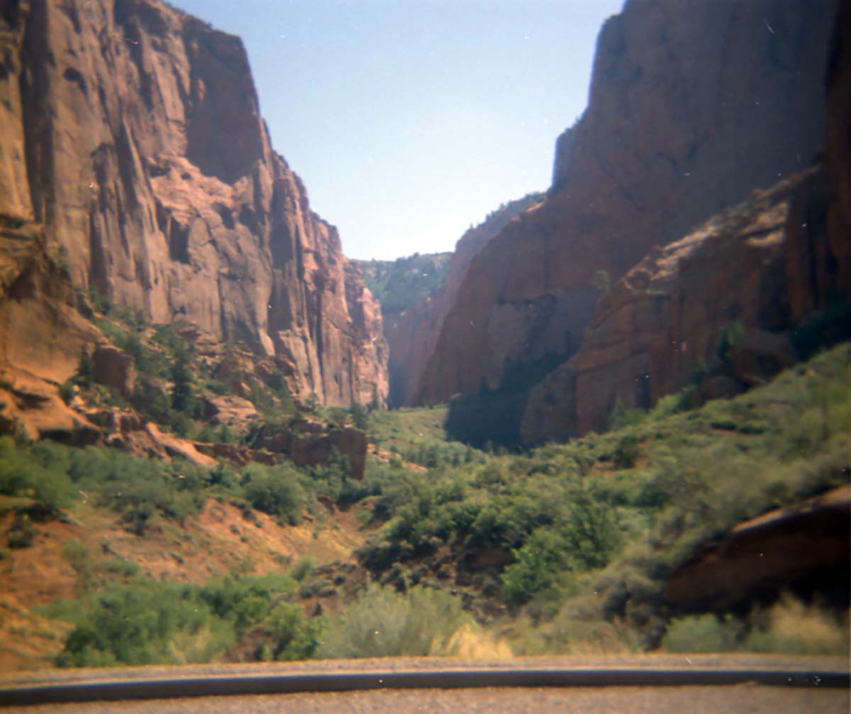Color Photos of the Kolob Finger Canyons - 110mm.