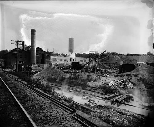 A0949-A0954--Nanticoke, PA--Nanticoke Power Plant--Construction Progress [1912.08.06]