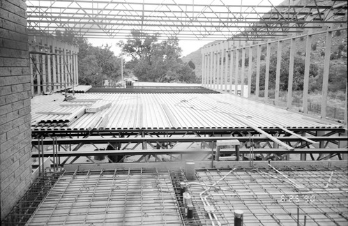 Construction of headquarters addition.
