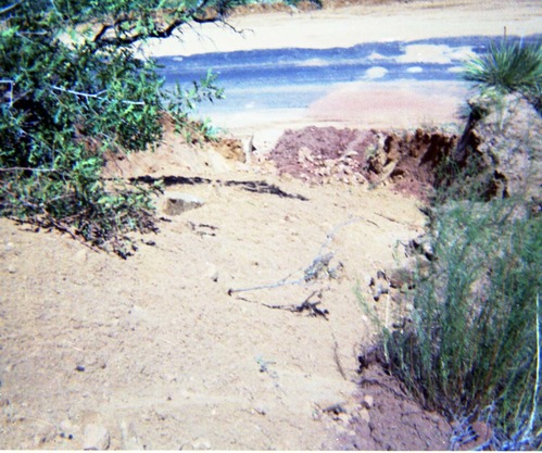 Color Photos of flood damage from the 1972 flood.