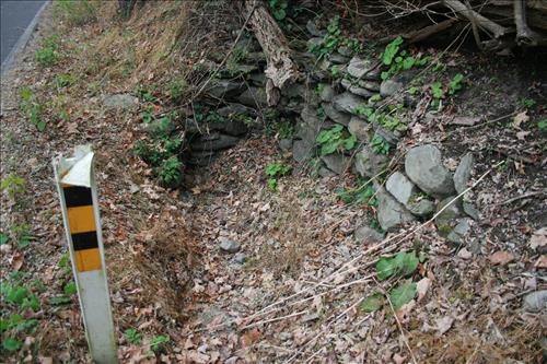 Hurricane Irene Damage caused by clogged Culverts on River Road in August 2011
