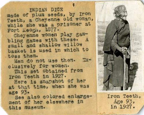 Iron Teeth Walking with Cane