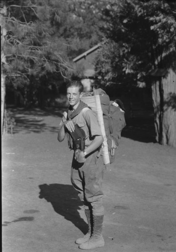 Wm. Johnson - S.F. Boy Scout hiked 500 miles in the Sierra.
