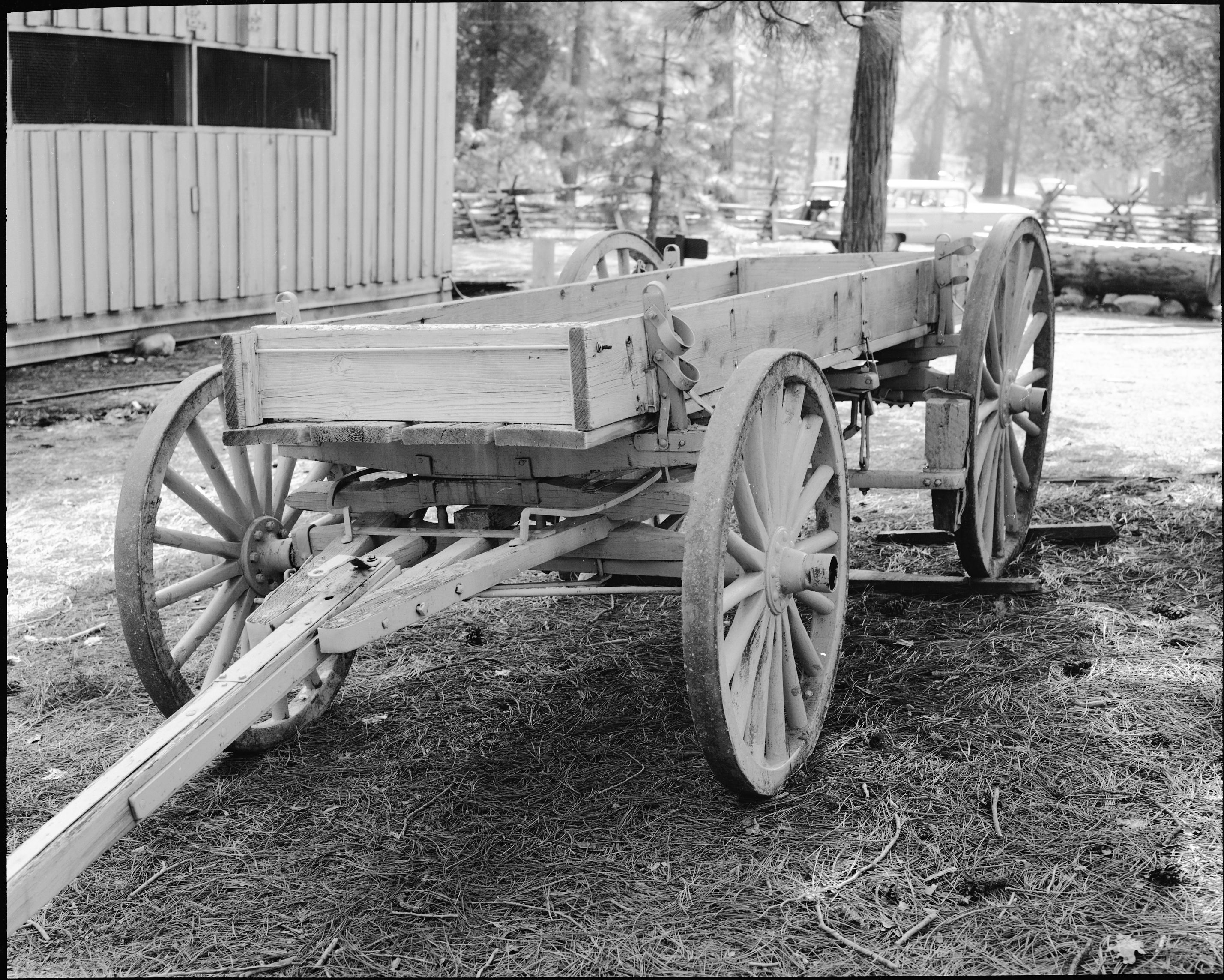 Army wagon obtained from GSA Portland