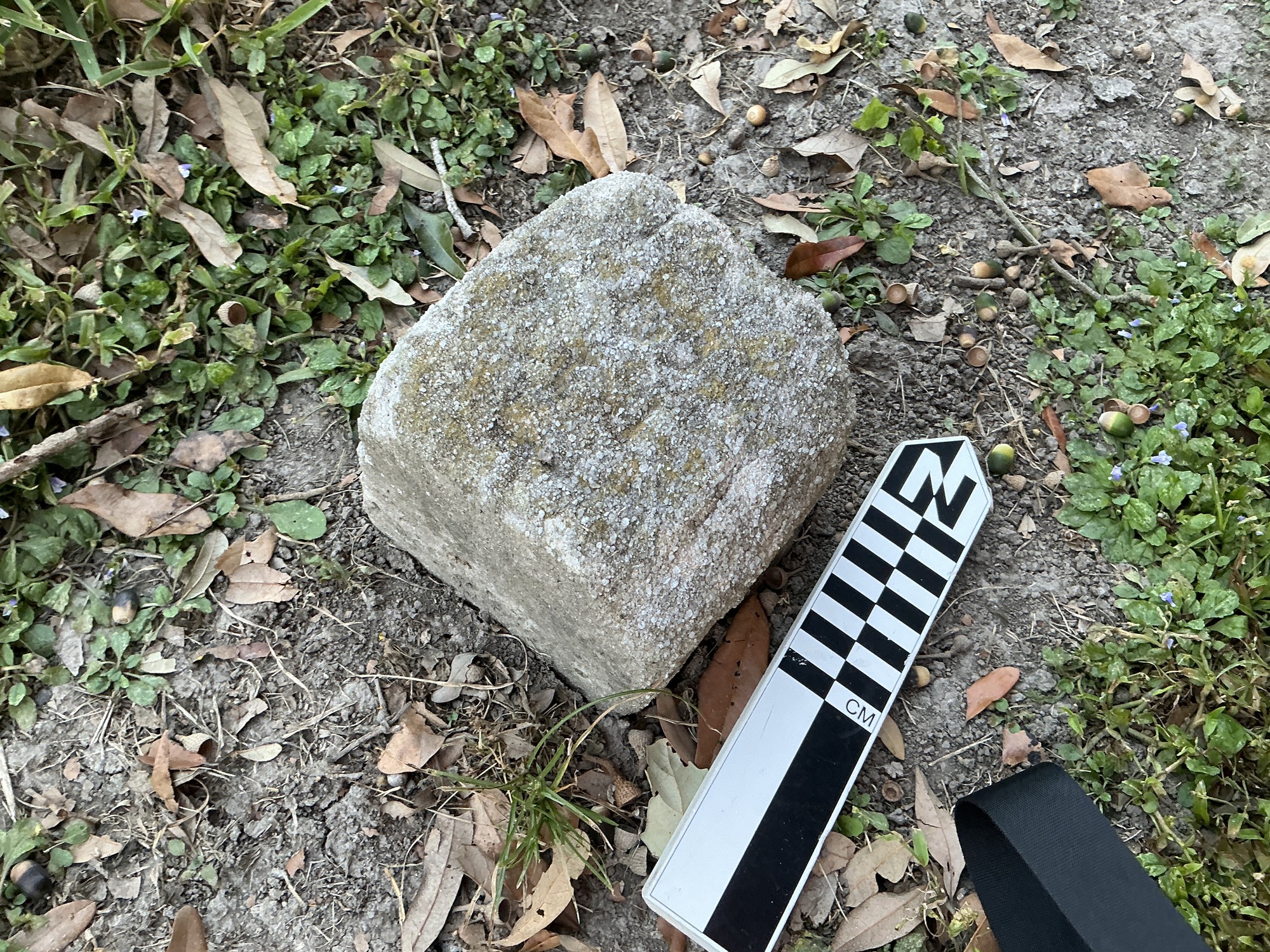 Extra image of flat marble marker