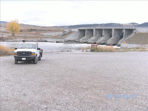 North Bighorn River Boat Launch Ramp