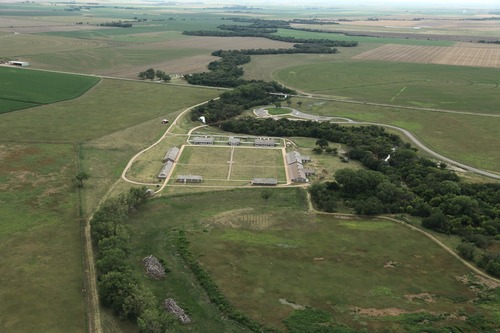 Fort Larned Aerial View-2