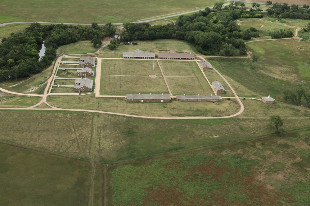 Fort Larned Aerial View-19