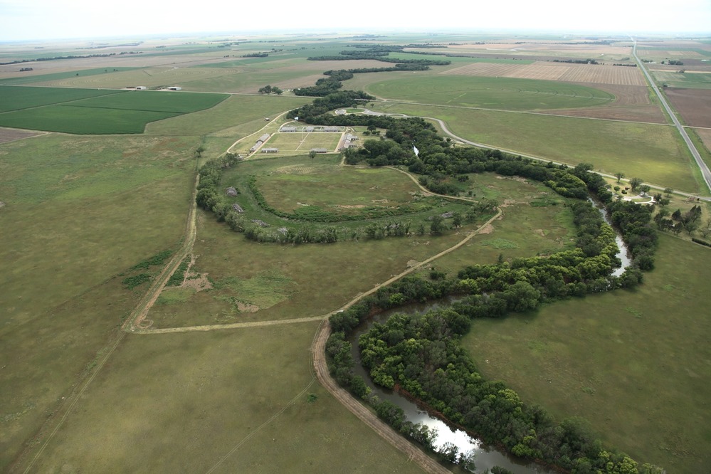 Fort Larned Aerial View-25