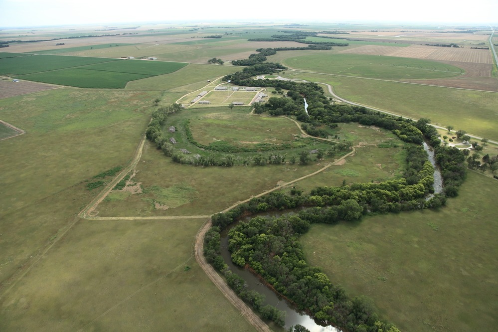 Fort Larned Aerial View-26