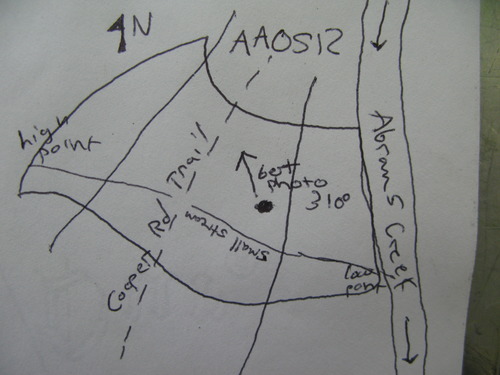 GRSM Accuracy Assessment. Plot Code: GRSM_AA_0512_7