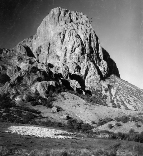 Original Caption: North Peak, Chisos Mountains. Chisos Mountains quadrangle. Brewster County, Texas. 1899. USGS ID. Hill, R. T. 004