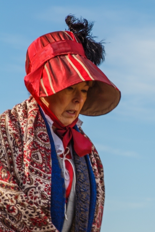 French-Canadian woman lamenting her losses