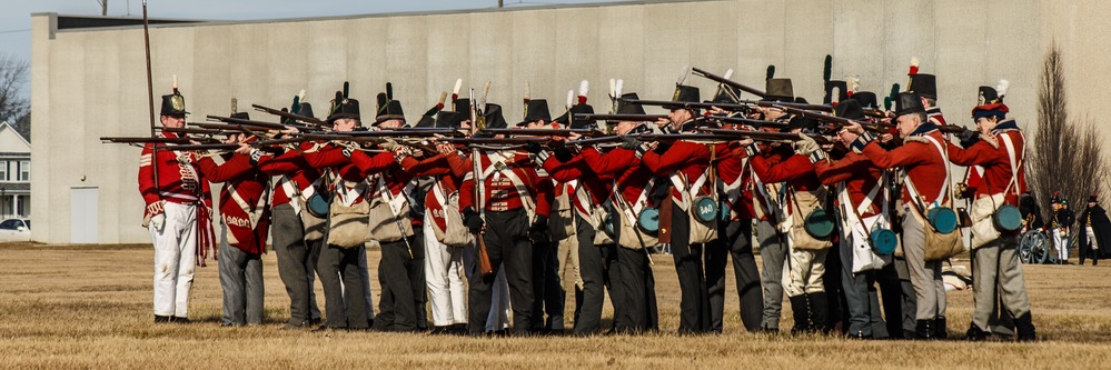British preparing to fire