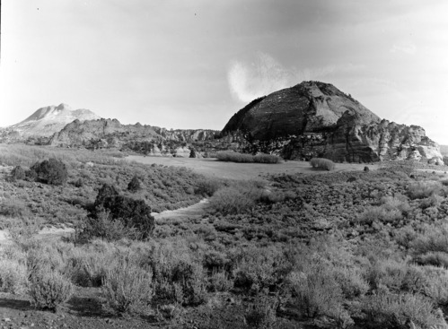 Tabernacle Dome and inholdings, Kolob Terrace area. 8 of 10 images taken for congressional wilderness hearings.