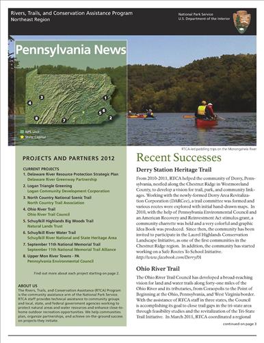 RTCA 2012 Pennsylvania News