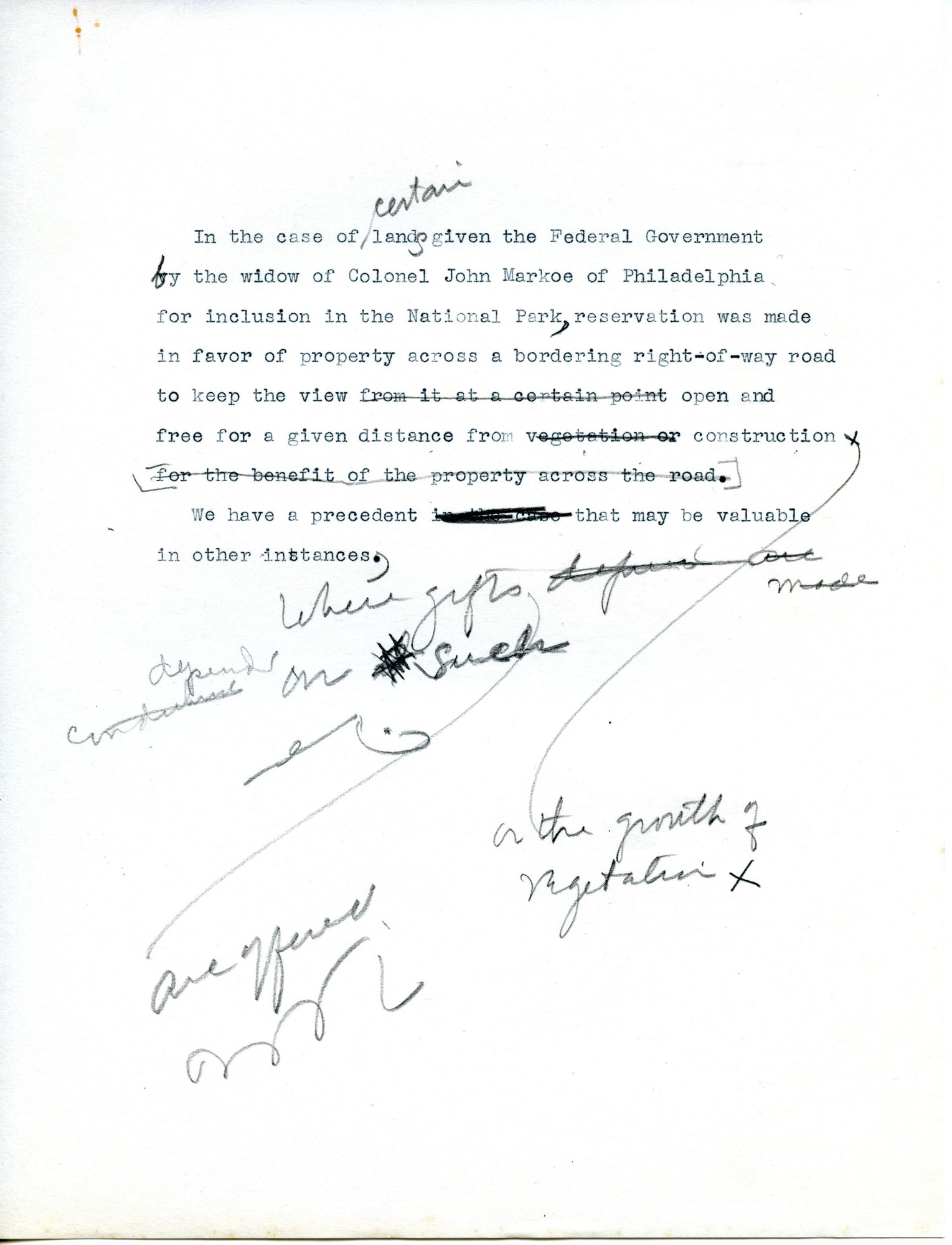 Letter, Dorr, Draft p.17