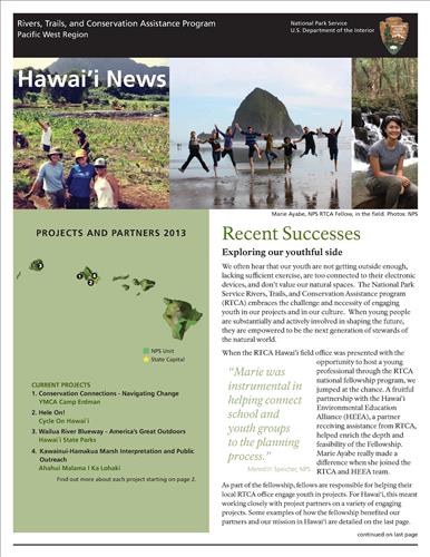RTCA 2013 Hawai'i News