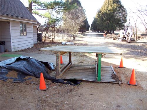 PISC-Repairs to Well Water System at National Colonial Farm, January 21, 2009