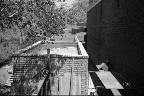 Construction of headquarters addition.