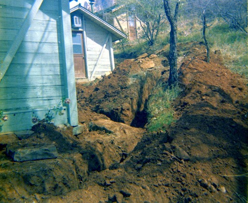 The utilities project at Zion Lodge.