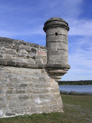 Views of Fort Matanzas National Monument in January 2008