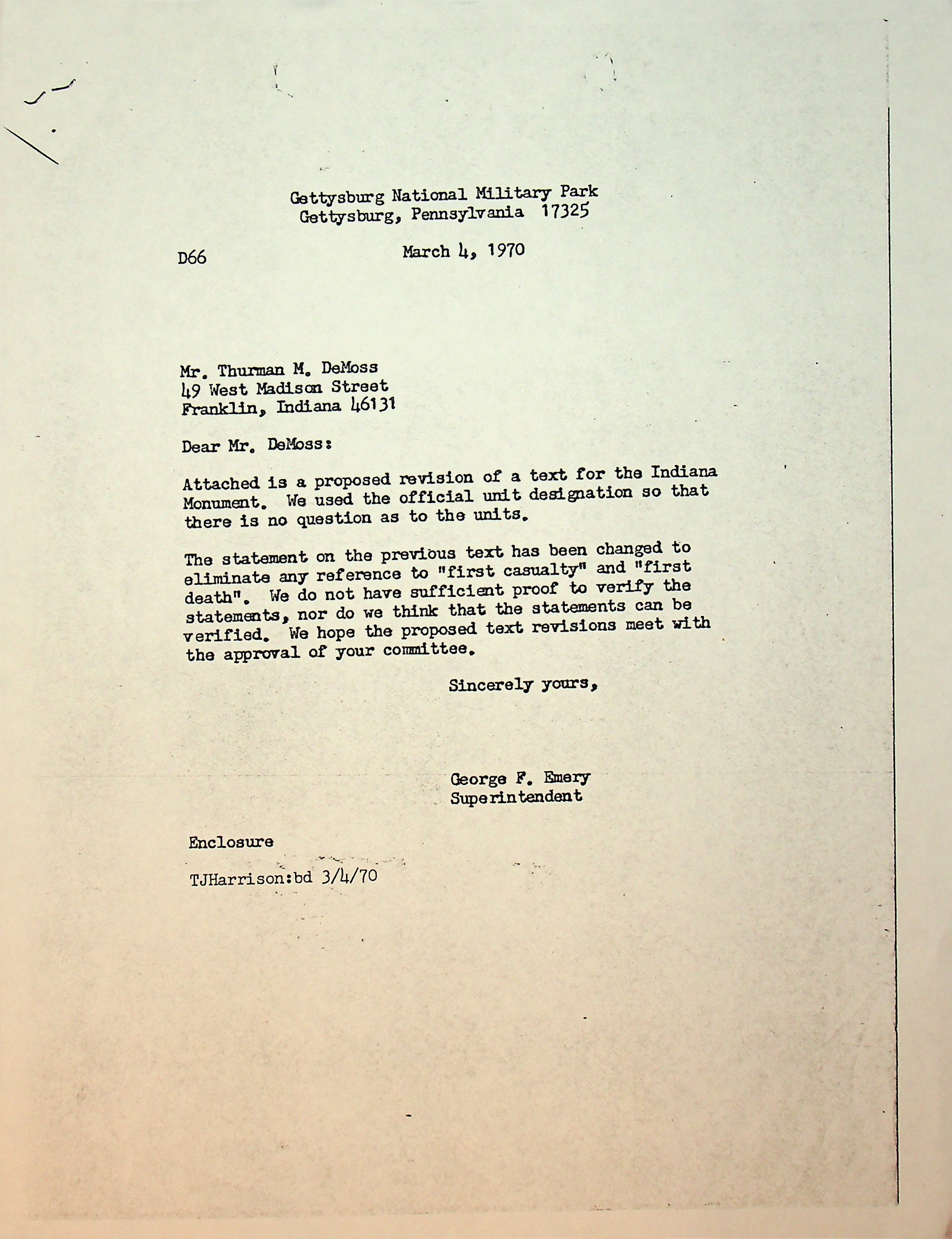 Typed Document