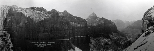 Zion Mt. Carmel Tunnel proposed alignment.