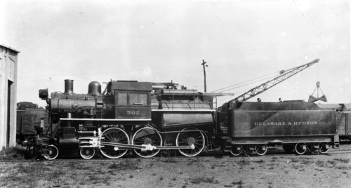Delaware & Hudson no. 0502 [4-6-0]